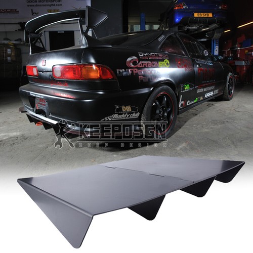 Rear diffuser spoiler - bk,